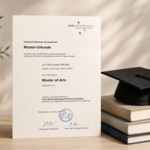 Jade Hochschule Urkunden