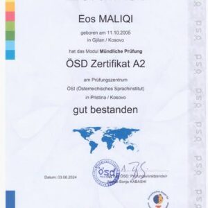 Ösd prüfung a2